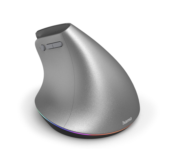 HAMA Mysz ergonomiczna multi device EWM-700 grafitowa 173095 - 1417028 - zdjęcie 3
